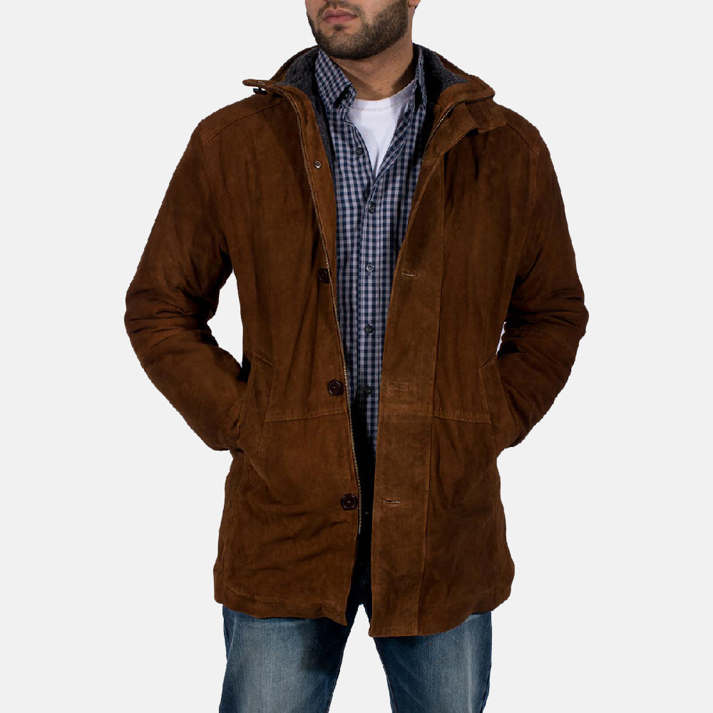 Suede Leather Jacket For Men’s in Wholesale Leather Clothing