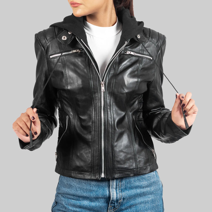 Women’s Custom Biker Leather Jacket