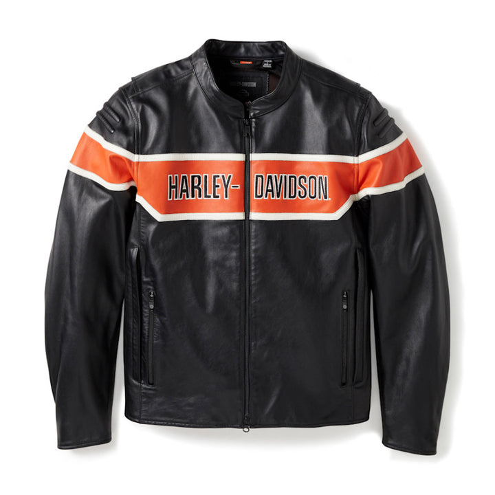 Men's Trenton Leather Riding Jacket