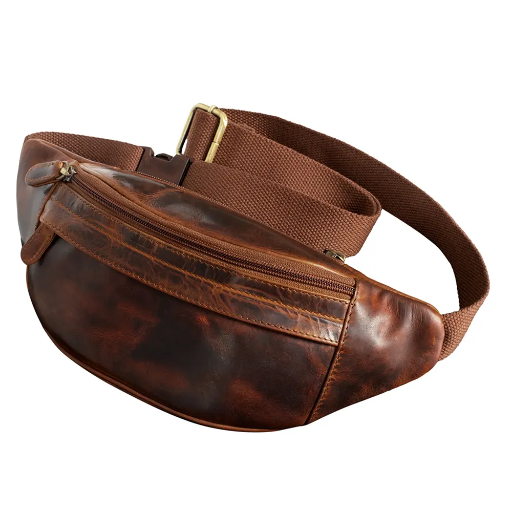 Leather Waist Belt Bag