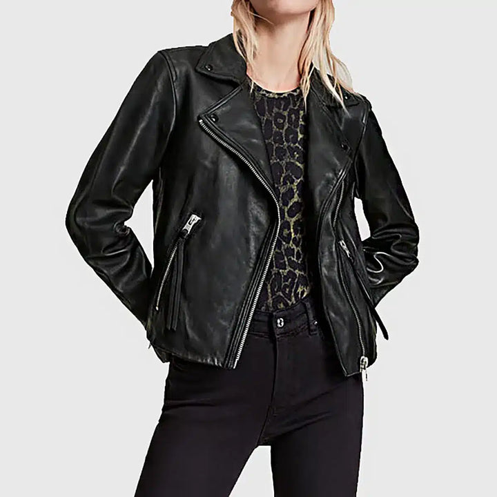 Women’s Premium Biker Leather Jacket