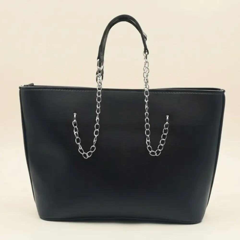 Large Capacity Tote Bag - Black
