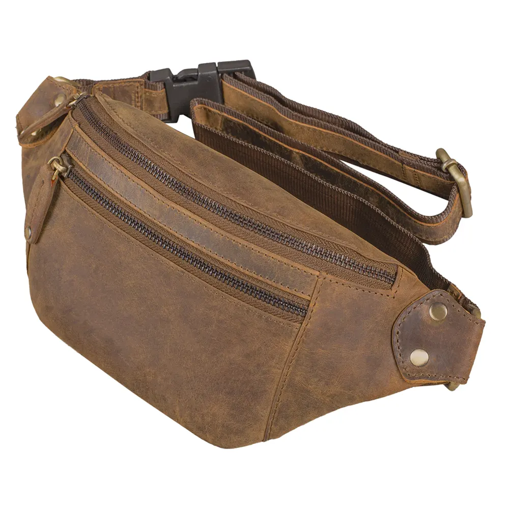 Leather Waist Bag Vintage