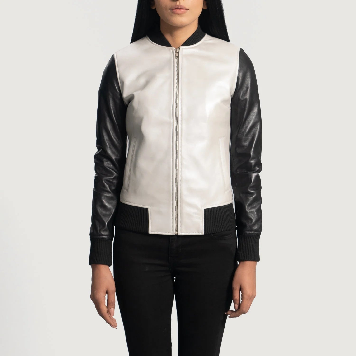 Women's Modern Leather Jacket