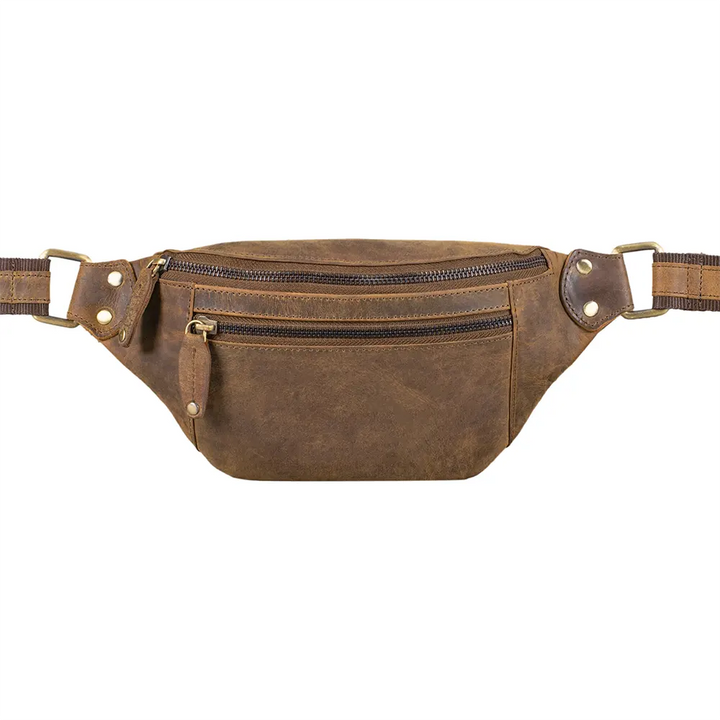 Leather Waist Bag Vintage