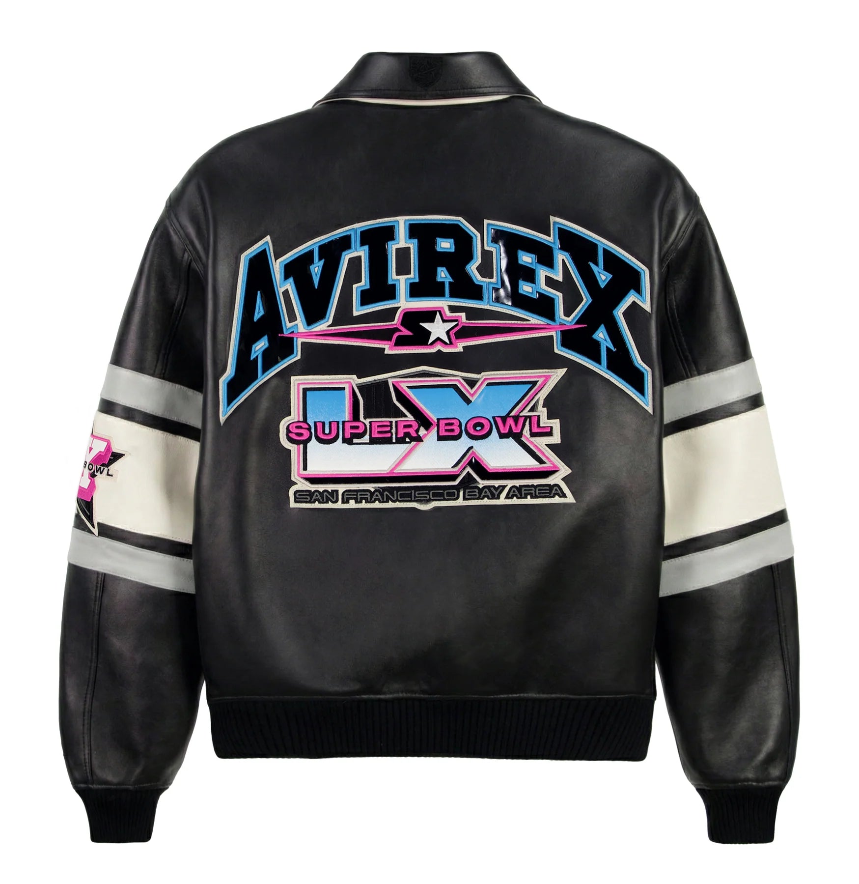 STARTER SUPER BOWL LX LEATHER JACKET