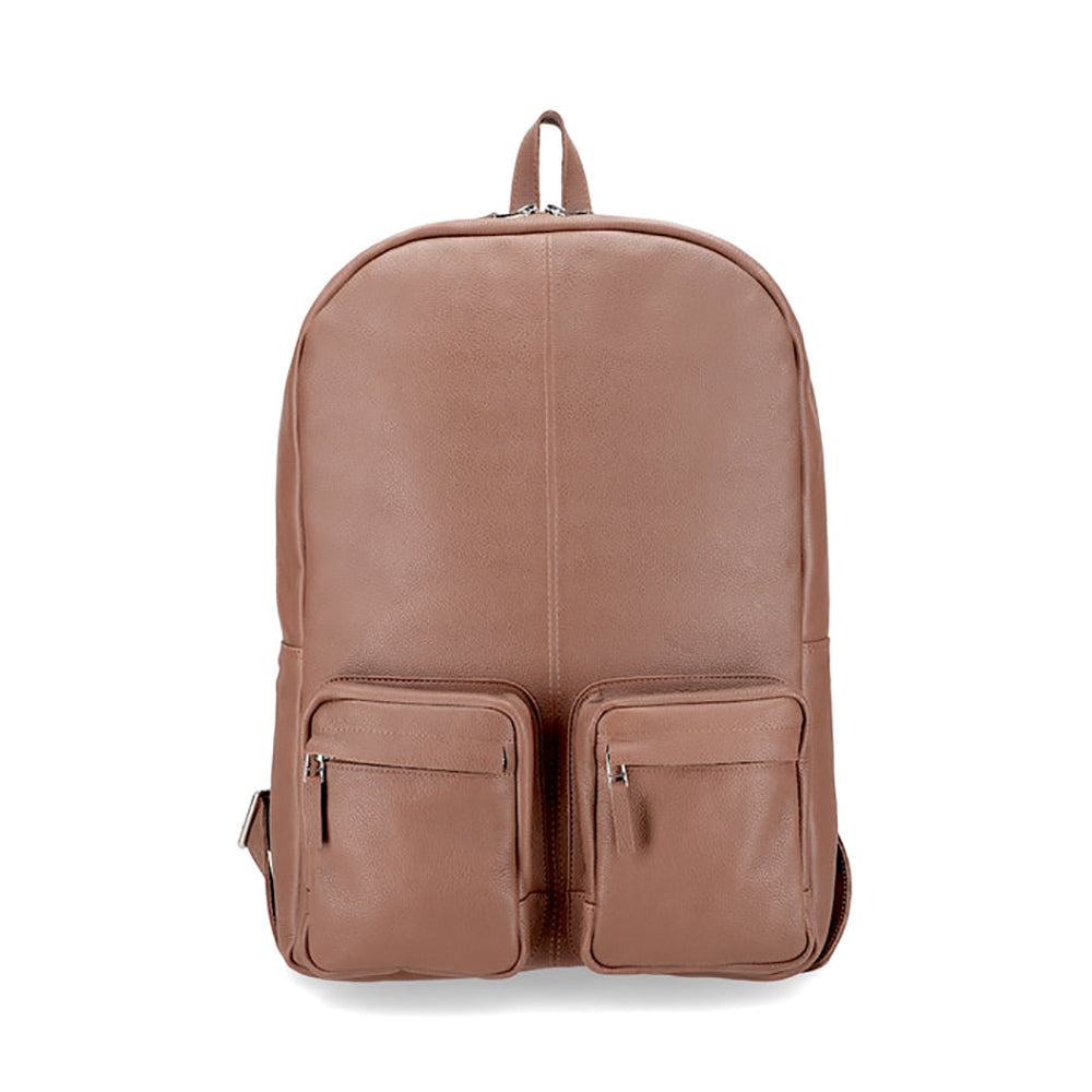 Brown Leather Backpack