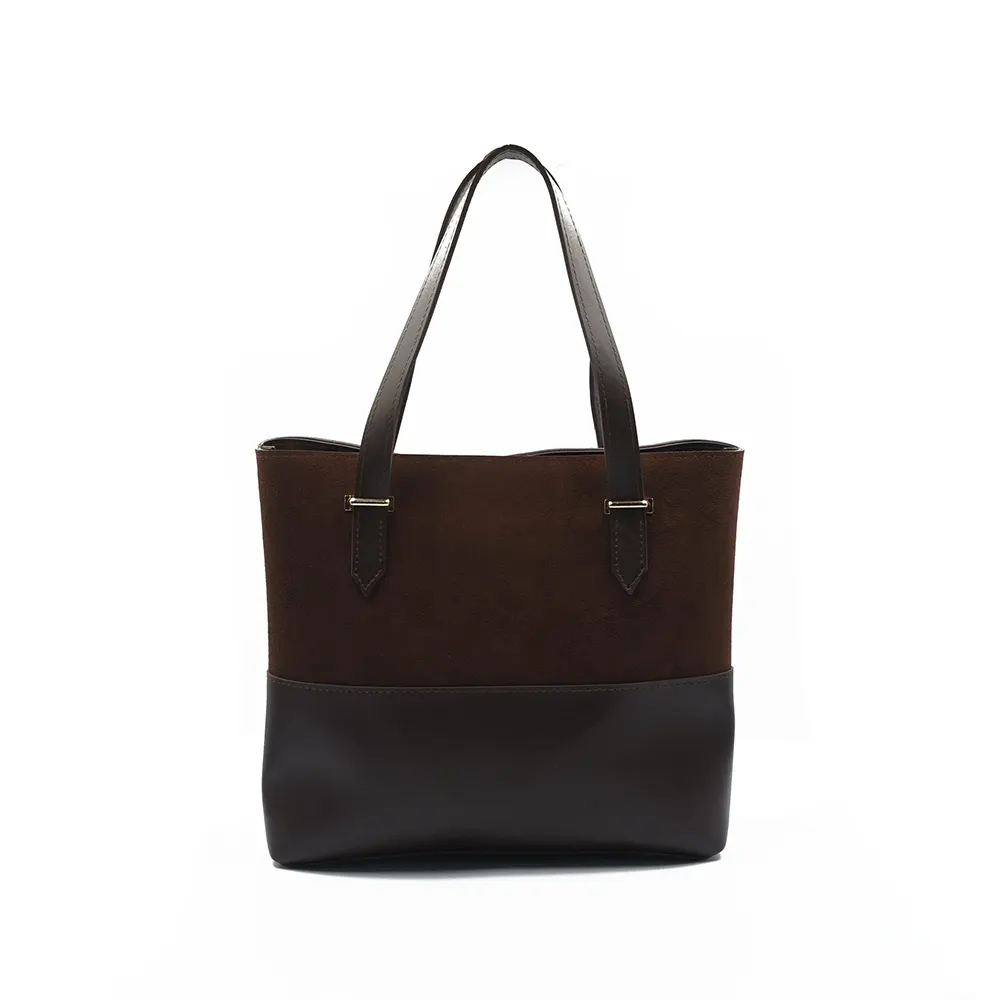 Classic Carry Tote Bag - Dark Brown