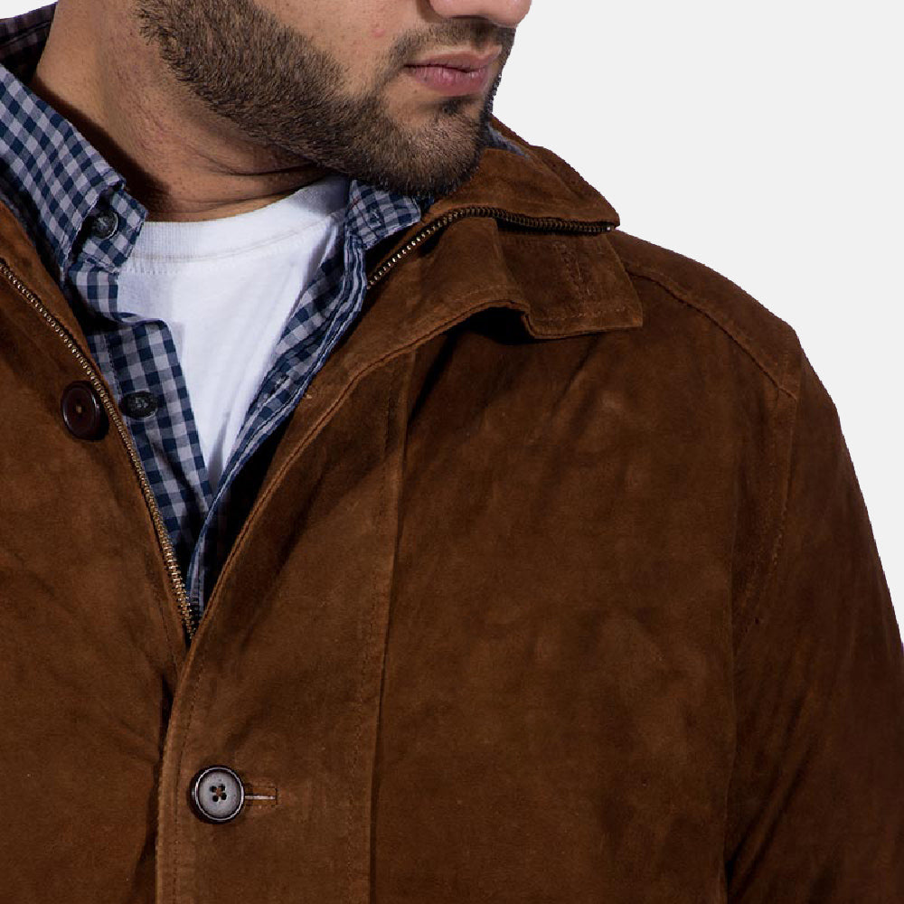 Suede Leather Jacket For Men’s in Wholesale Leather Clothing