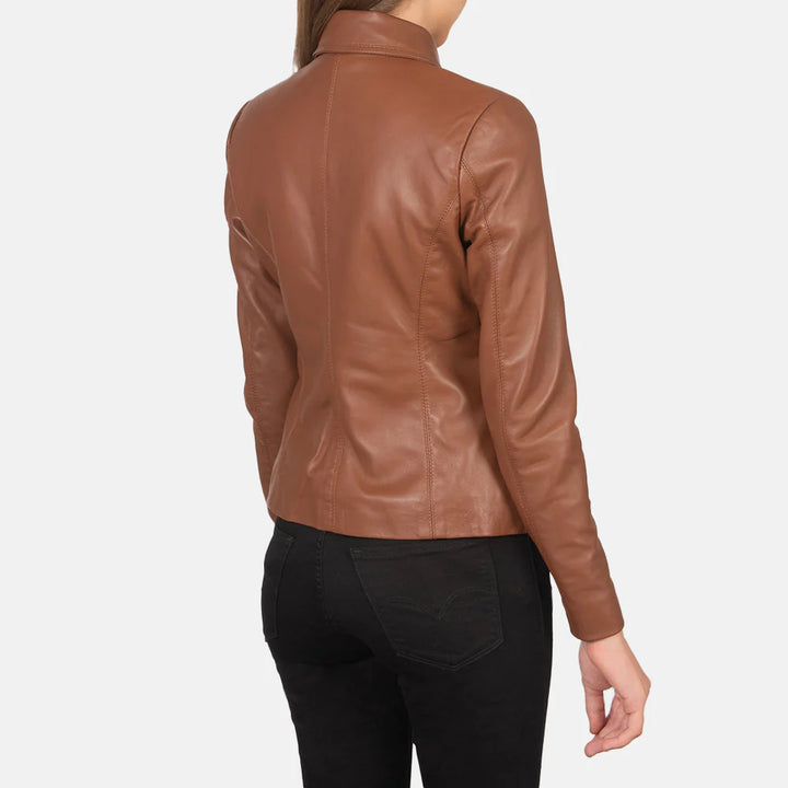 Women’s Classic Genuine Leather Jacket