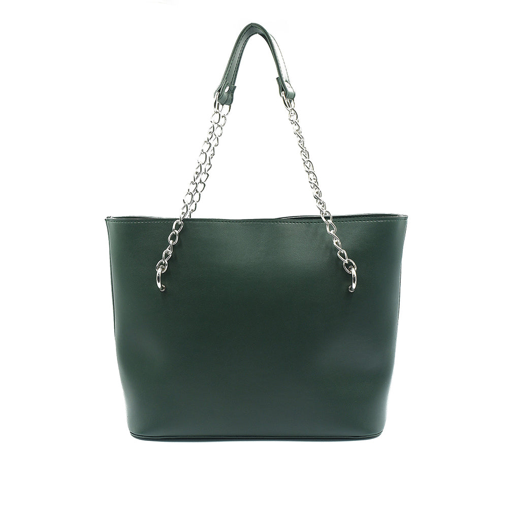 Large Capacity Tote Bag - Green