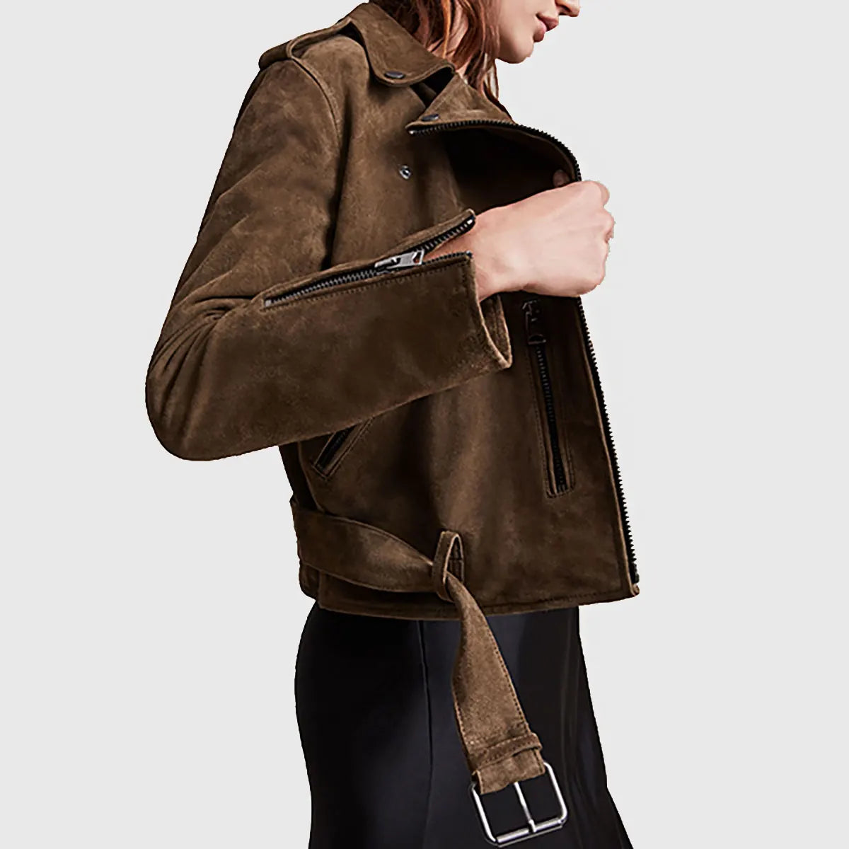 Women’s Stylish Biker Leather Jacket
