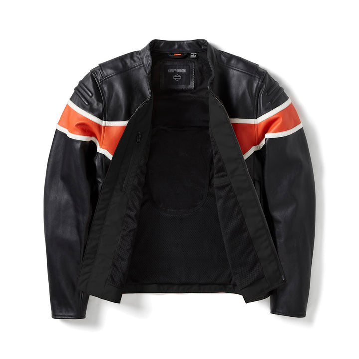 Men's Trenton Leather Riding Jacket