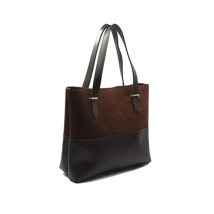 Classic Carry Tote Bag - Dark Brown
