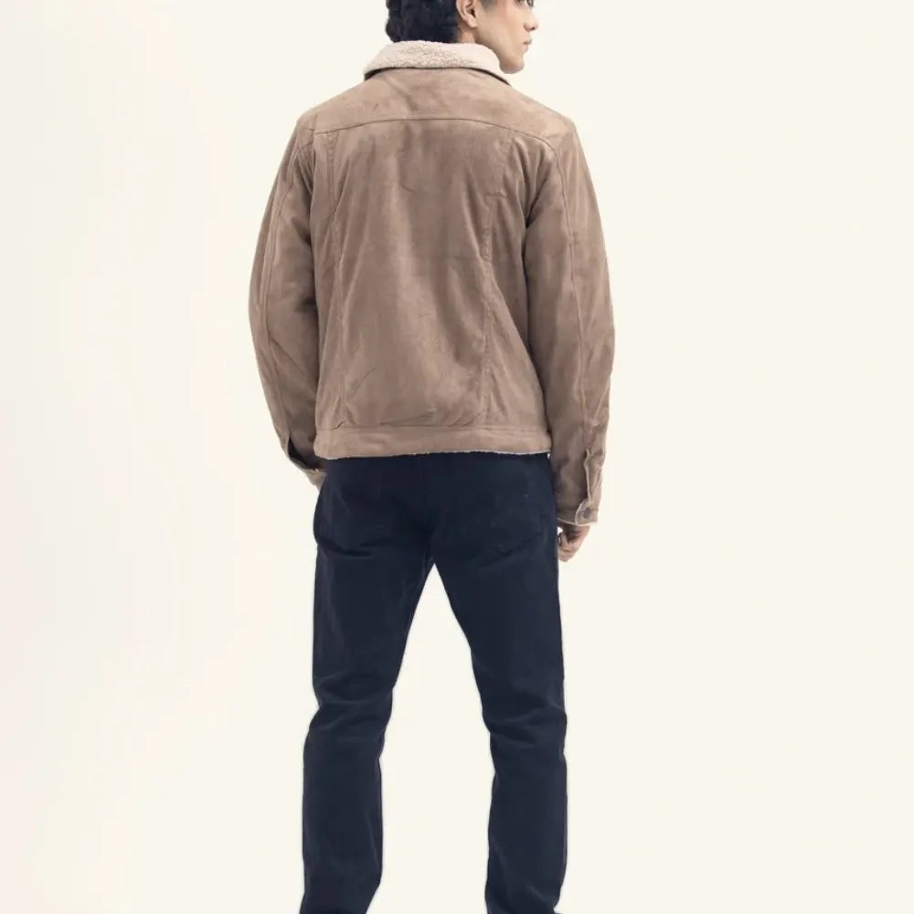 Men Suede Jacket