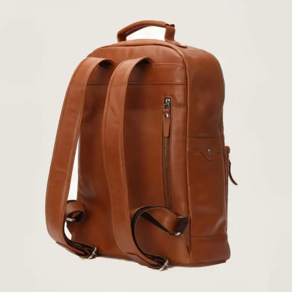 Custom Classic Leather Backpack
