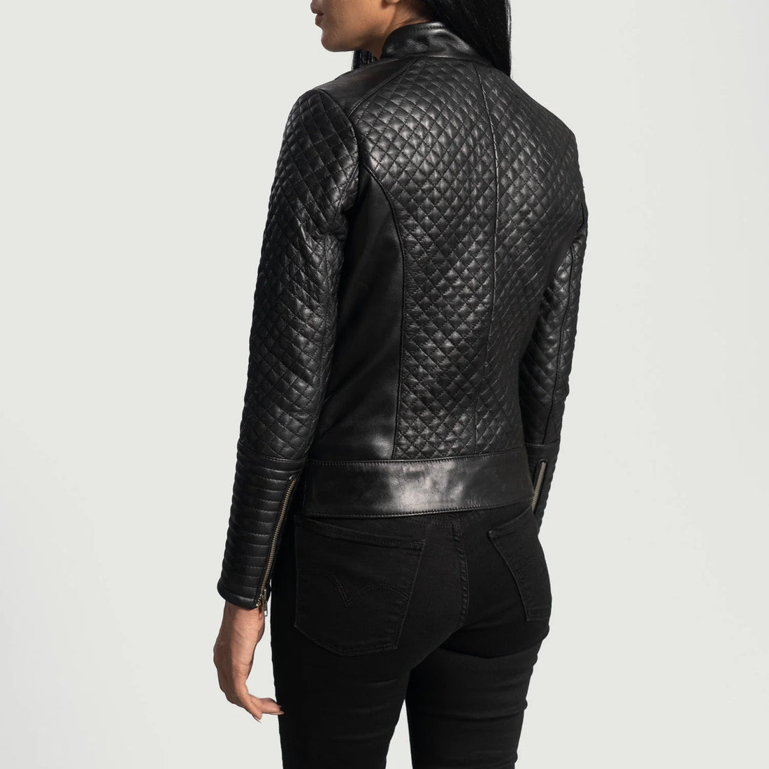 Custom Women’s Casual Leather Jacket