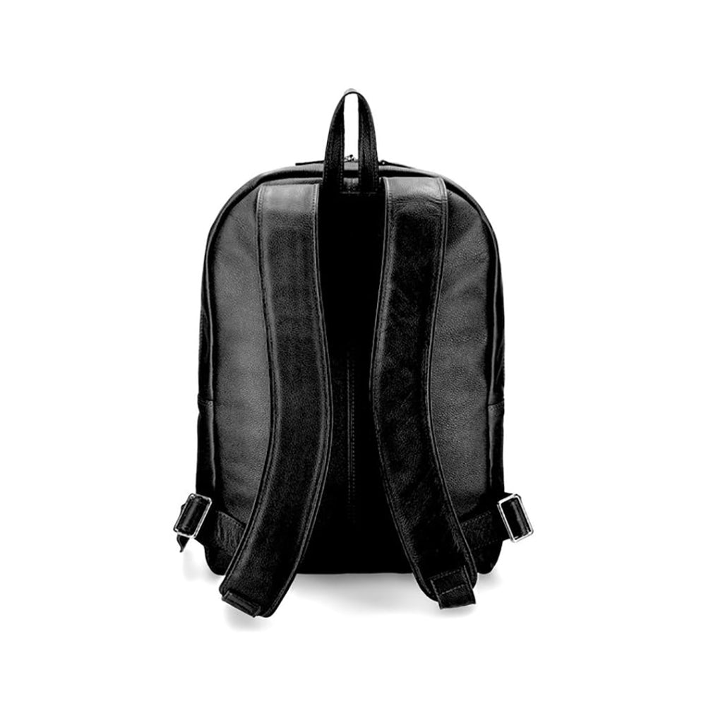 Black Leather Backpack