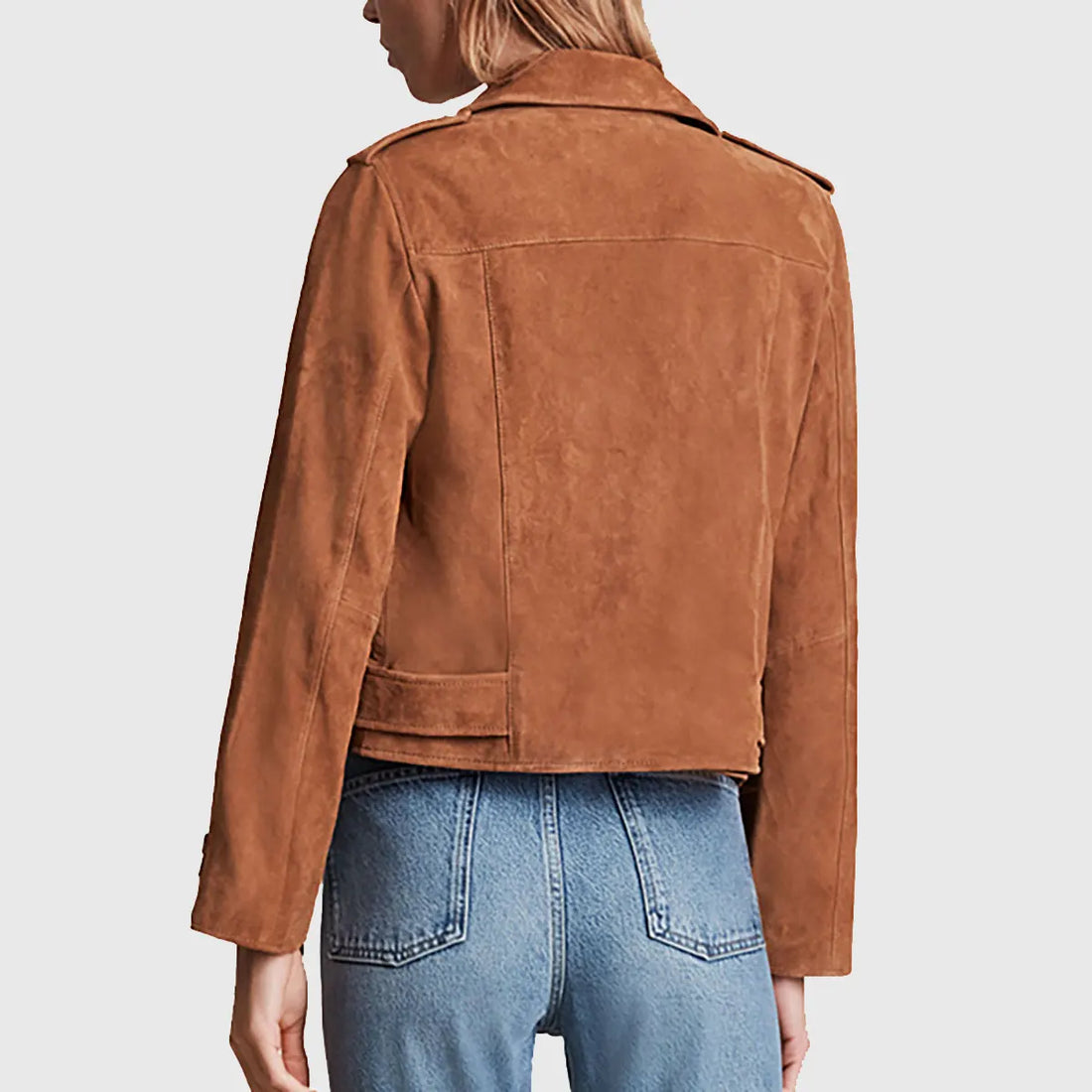 Women’s Genuine Leather Moto Jacket