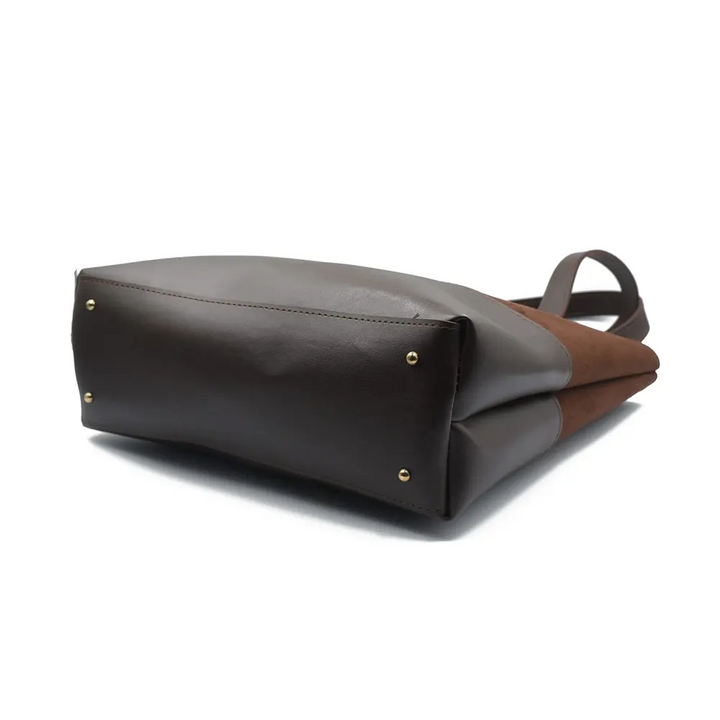 Classic Carry Tote Bag - Dark Brown