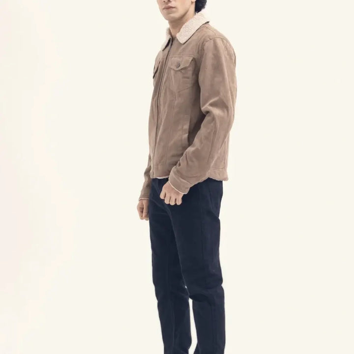 Men Suede Jacket