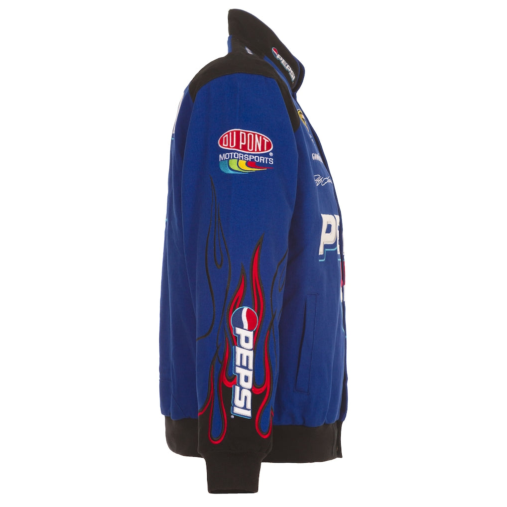 Men's Jeff Gordon Royal Pepsi Full-Snap Twill Uniform Jacket