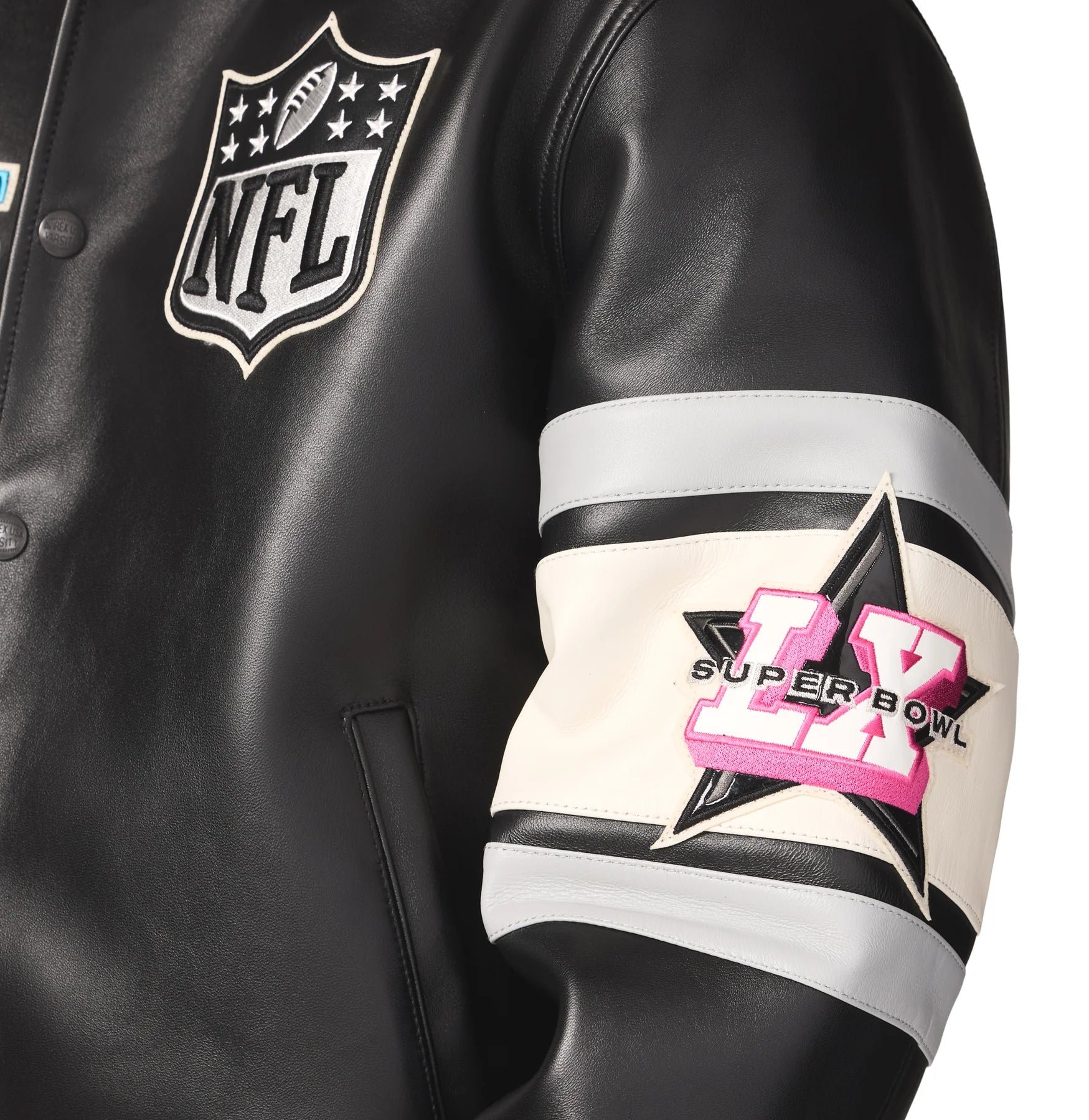 STARTER SUPER BOWL LX LEATHER JACKET