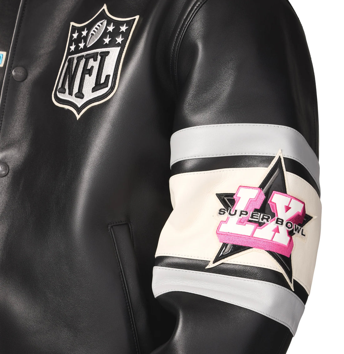 STARTER SUPER BOWL LX LEATHER JACKET