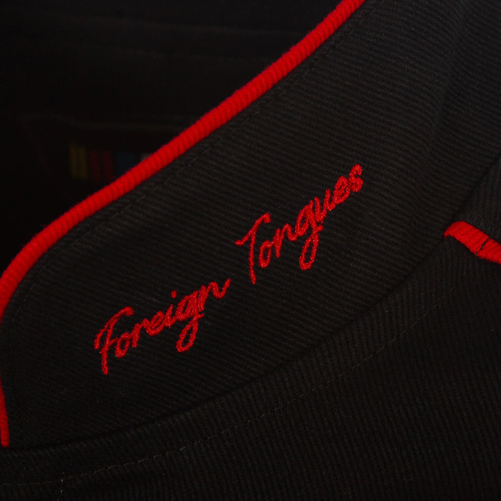 Men's Dale Earnhardt Black Budweiser Full-Snap Twill Jacket
