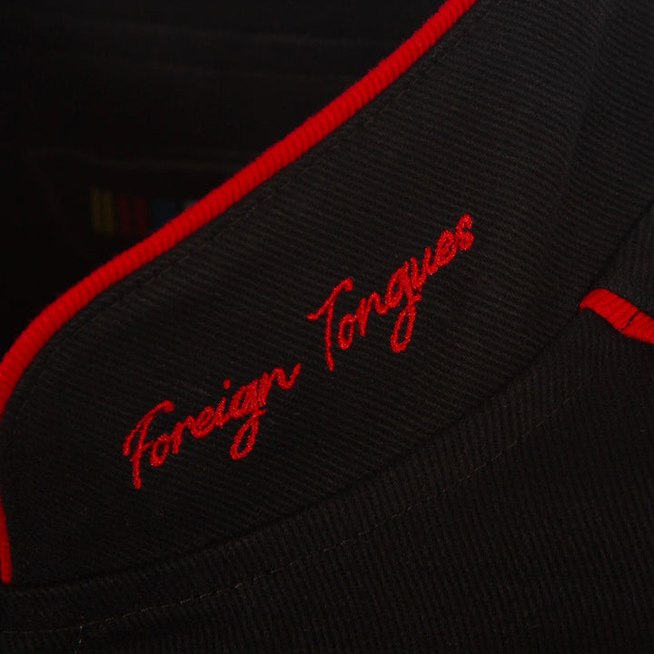 Men's Dale Earnhardt Black Budweiser Full-Snap Twill Jacket