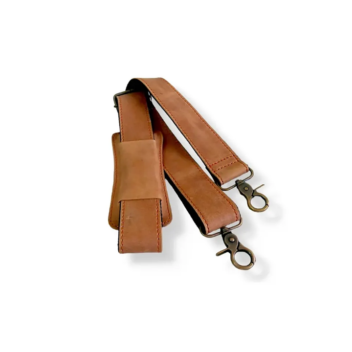 Tan Leather Laptop Bag for Men Handmade Messenger Bag